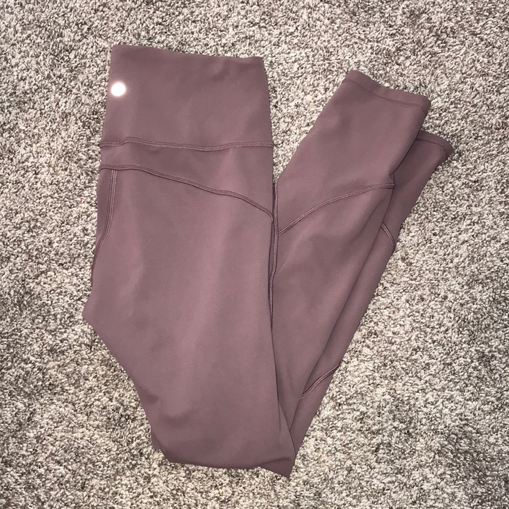 Mauve Lululemon leggings